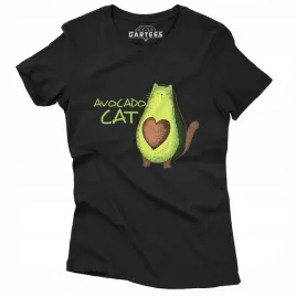 koszulka-damska-awokado-cat-kotek-smieszne-prezent