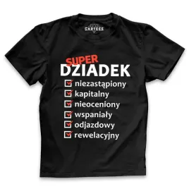 koszulka-meska-super-dziadek-prezent-dzien-dziadka