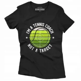koszulka-damska-i-m-a-tennis-coach-not-a-target