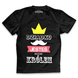 koszulka-meska-dziadku-jestes-moim-krolem-prezent