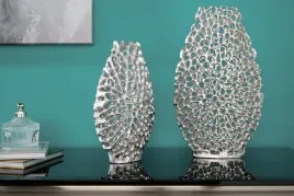 invicta-wazon-abstract-leaf-zestaw-2-szt-srebrny-43189