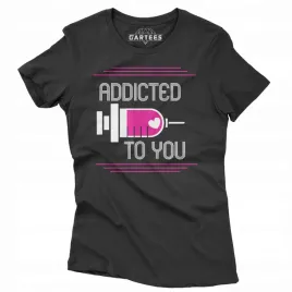 koszulka-damska-upominek-dla-niej-addicted-to-you