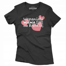 koszulka-damska-super-prezent-mama-awans-na-babcie