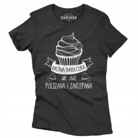 koszulka-damska-prezent-fajna-babeczka-zaklepana