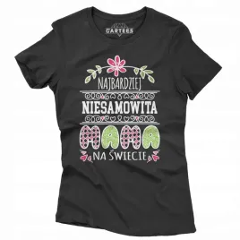 koszulka-damska-niesamowita-mama-pomysl-na-prezent