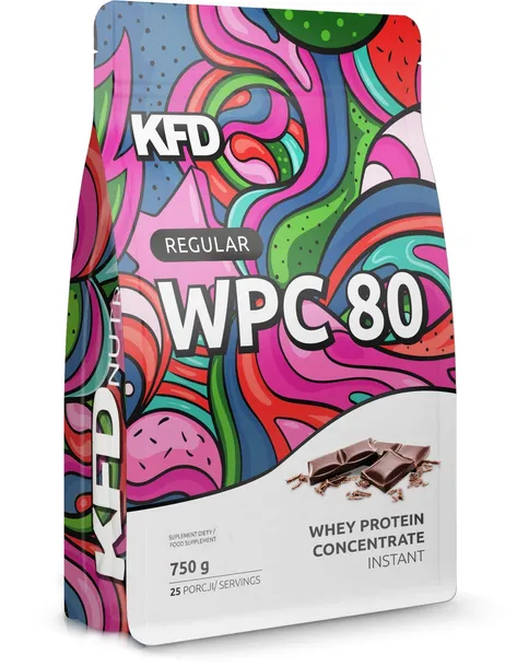 KFD Regular WPC 80 – 750 g białko 100% czekoladowy