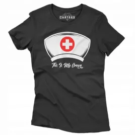 koszulka-damska-this-is-my-crown-nurse-prezent