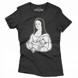 koszulka-damska-smieszna-grafika-mona-lisa-z-kotem