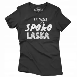 koszulka-damska-pomysl-na-prezent-mega-spoko-laska