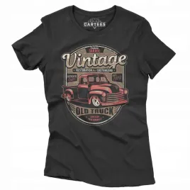 koszulka-damska-prezent-napis-vintage-old-truck