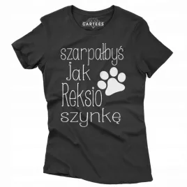 koszulka-damska-napis-szarpalbys-jak-reksio-szynke