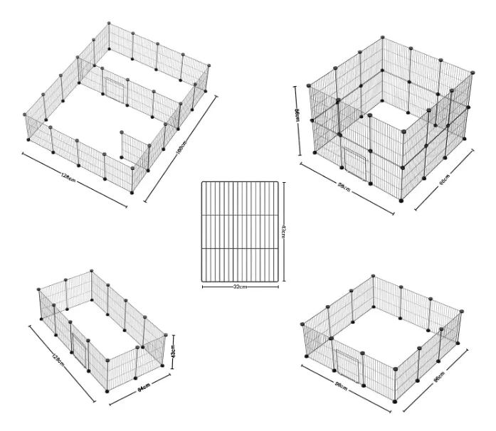 modulowy-kojec-dla-gryzoni-psa-wybieg-klatka-z-mata-wodoodporna-liczba-produktow-w-zestawie-1