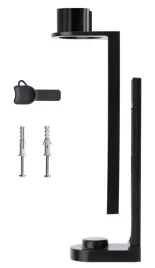 uchwyt-scienny-antykradziezowy-czarny-z-kolkami-kosmetyki-gfl-370-380-480ml