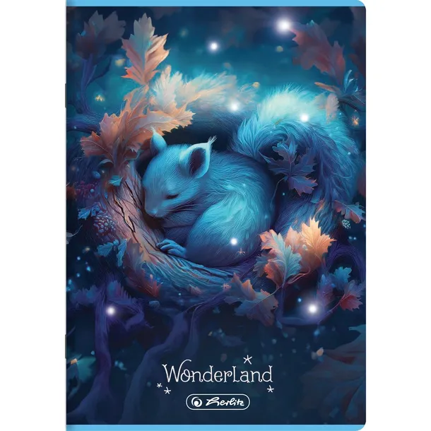 ZESZYT HERLITZ WONDERLAND A4/32K KRATKA Z MARGINESEM RÓŻNE WZORY