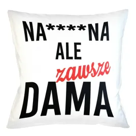 poduszka-poszewka-prezent-dla-niej-zawsze-dama
