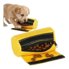 aporter-saszetka-na-karme-dummy-kerbl-16x7-zolta-pies-treningowa-mocna