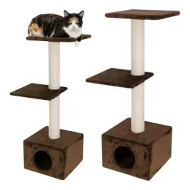 drapak-dla-kota-kerbl-venus-brazowy-drzewko-wieza-slupek-stabilny-wys-109cm