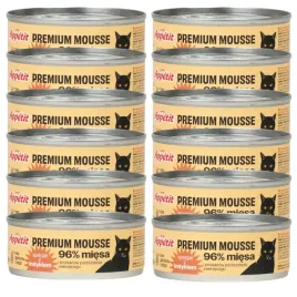 comfy-premium-mousse-karma-mokra-dla-kota-z-indykiem-zestaw-12x85g