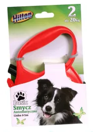 hilton-2-smycz-5m-linka-dla-psa-do-20kg-czerwona