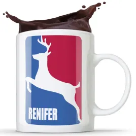 kubek-bialy-renifer-czerwono-niebieski-prezent
