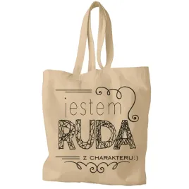 torba-na-zakupy-prezent-jestem-ruda-z-charakteru