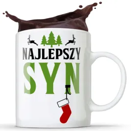 kubek-bialy-dla-syna-prezent-na-swieta-mikolaja