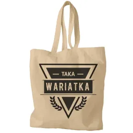 torba-na-zakupy-na-prezent-napis-taka-wariatka
