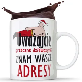 kubek-bialy-znam-wasze-adresy-mikolaj-smieszny