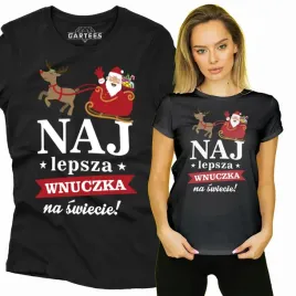 koszulka-damska-najlepsza-wnuczka-dla-wnuczki