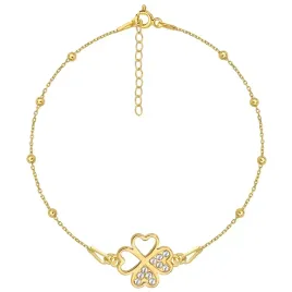 zlota-bransoletka-kulkowa-koniczynka-kr-swarovski