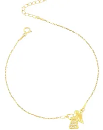 zlota-bransoletka-aniol-aniolek-swarovski-srebro