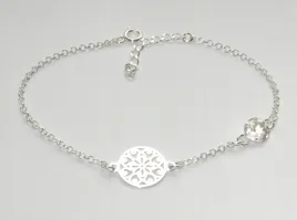 bransoletka-celebrytka-azurek-krysztal-srebro925