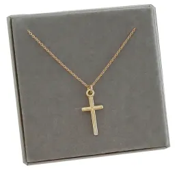 zloty-lancuszek-z-krzyzykiem-srebro-45-cm-grawer