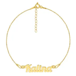 zlota-bransoletka-z-imieniem-imie-kalina-srebro925