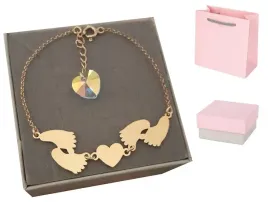 zlota-bransoletka-4-stopki-grawer-swarovski-el-925