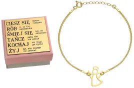 bransoletka-aniolek-srebro-925-pozlacane