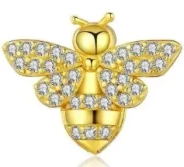 zloty-koralik-charms-beads-pszczola-pszczolka-925