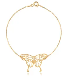 zlota-bransoletka-motyl-motylek-origami-srebro-925