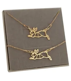 komplet-krolik-origami-celebrytka-srebro-925