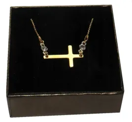 zloty-lancuszek-naszyjnik-krzyzyk-swarovski-srebro