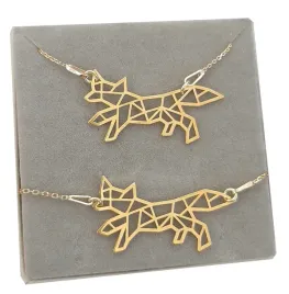 komplet-lisek-origami-celebrytka-srebro-925