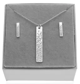 komplet-celebrytka-blaszka-palka-srebro-925
