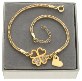 zlota-bransoletka-koniczynka-serce-kr-swarovski