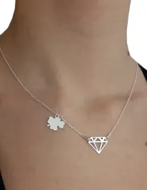 naszyjnik-diament-koniczynka-grawer-srebro-925