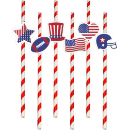 slomki-usa-amerykanskie-symbole-bialo-czerwone-195-cm-6-szt