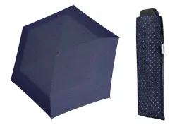wytrzymala-plaska-parasolka-doppler-carbonsteel-granatowa-w-kropki
