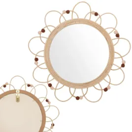 lustro-rattanowe-lusterko-dekoracyjne-38-cm-dzieciece-z-pomponami-boho