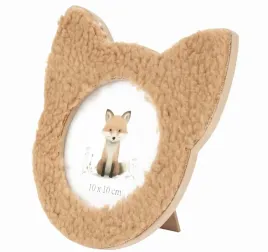 pluszowa-ramka-na-zdjecie-10x10-cm-lis-brazowa-16x16x15-cm