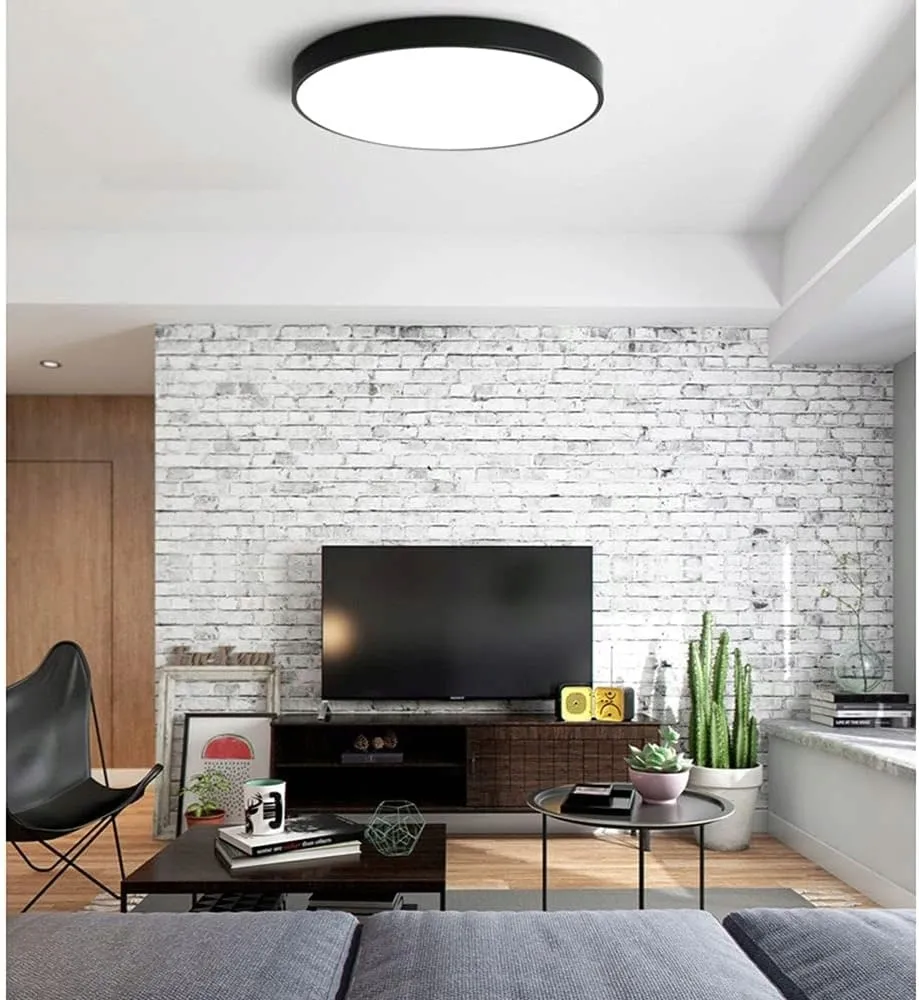 lampa-sufitowa-led-plafon-okragla-czarna-pilot-3-barwy-40cm-nowoczesna