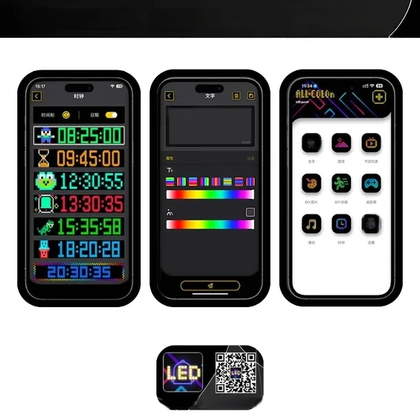 pixel-matrix-led-bluetooth-usb16x96-pix-stan-opakowania-oryginalne